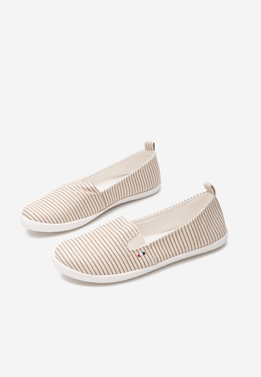 Szare espadryle damskie Brandusa