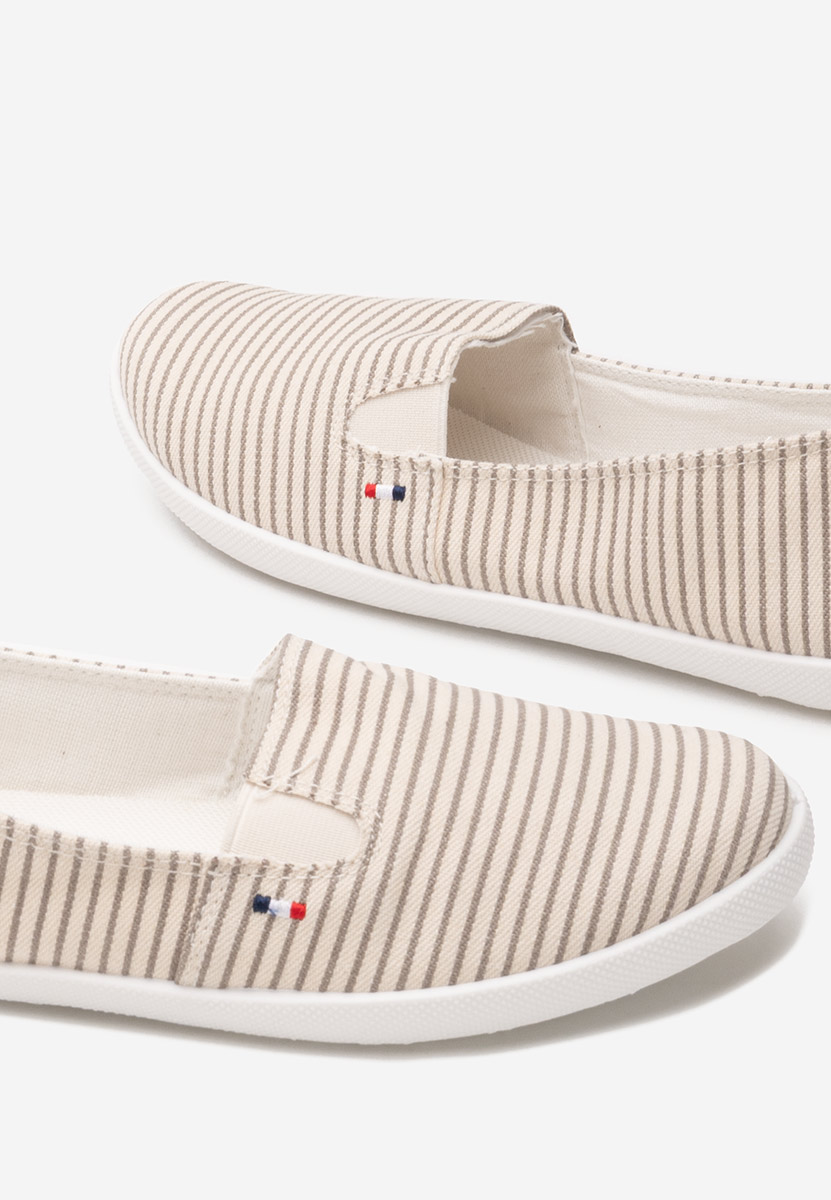 Szare espadryle damskie Brandusa