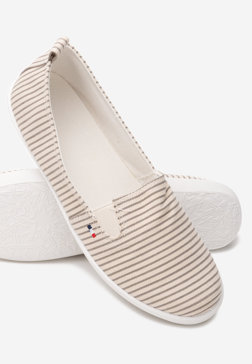Szare espadryle damskie Brandusa