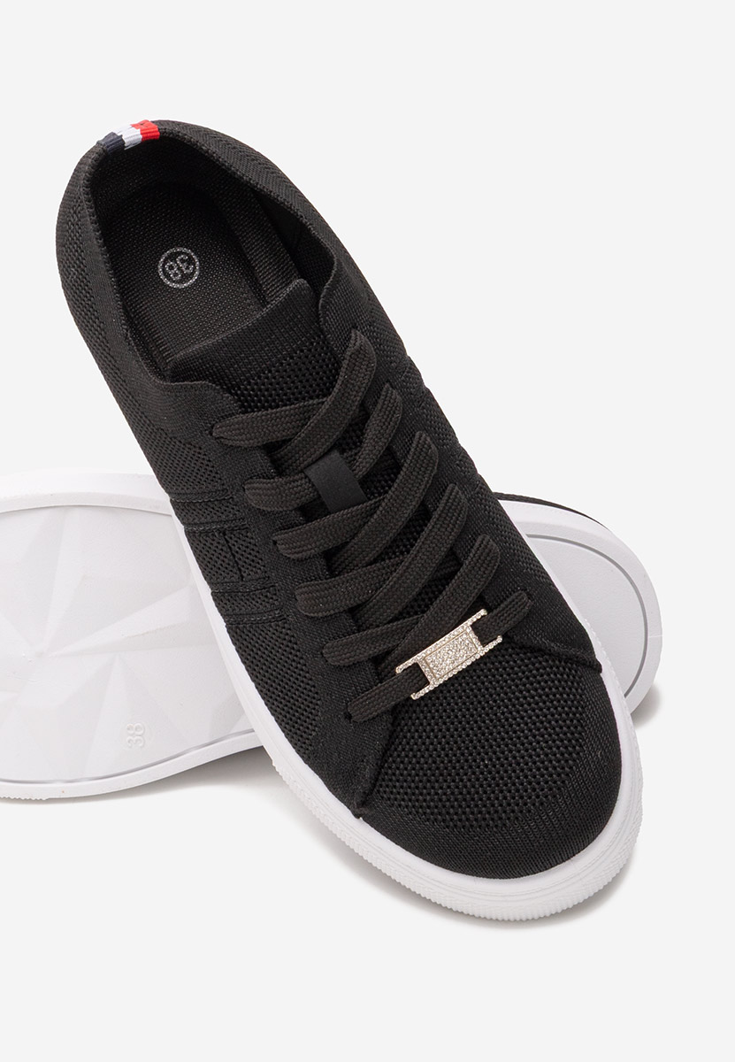 Czarne trampki damskie Belinda V3