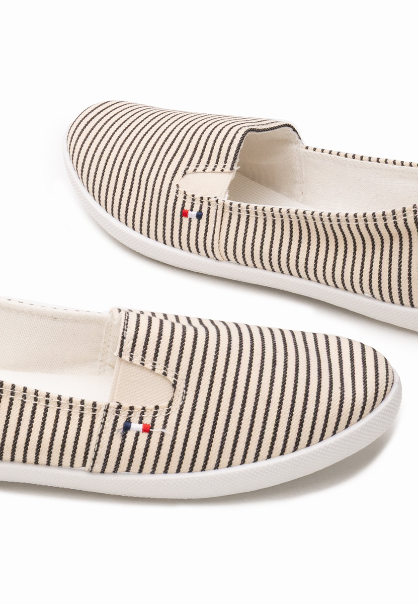 Czarne espadryle damskie Brandusa