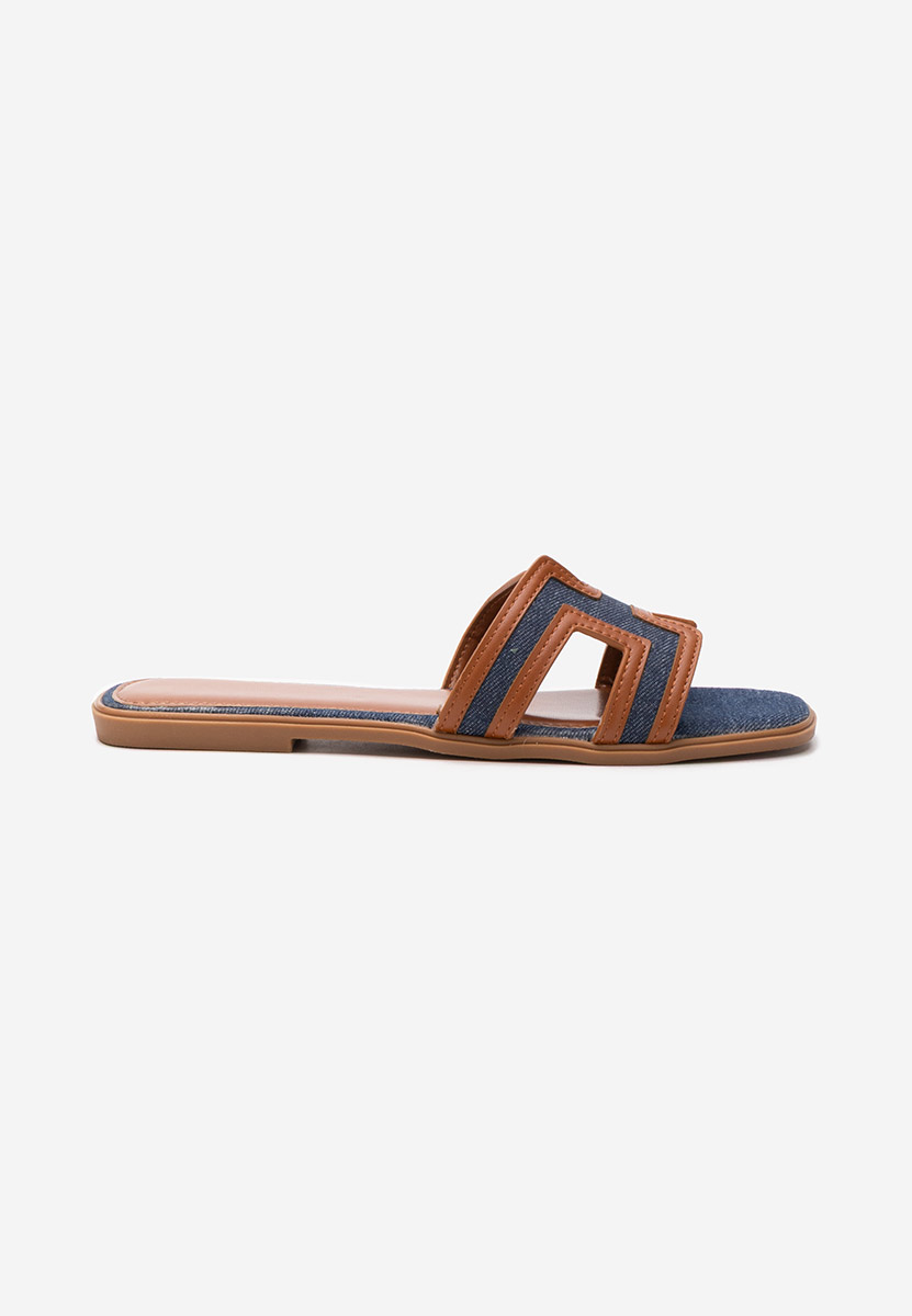  klapki płaskie Zoralia jeans