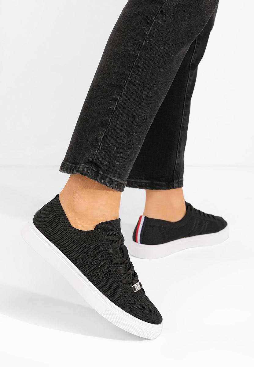 Czarne trampki damskie Belinda V3