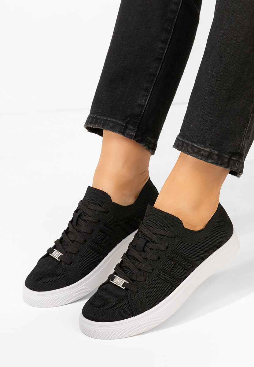 Czarne trampki damskie Belinda V3