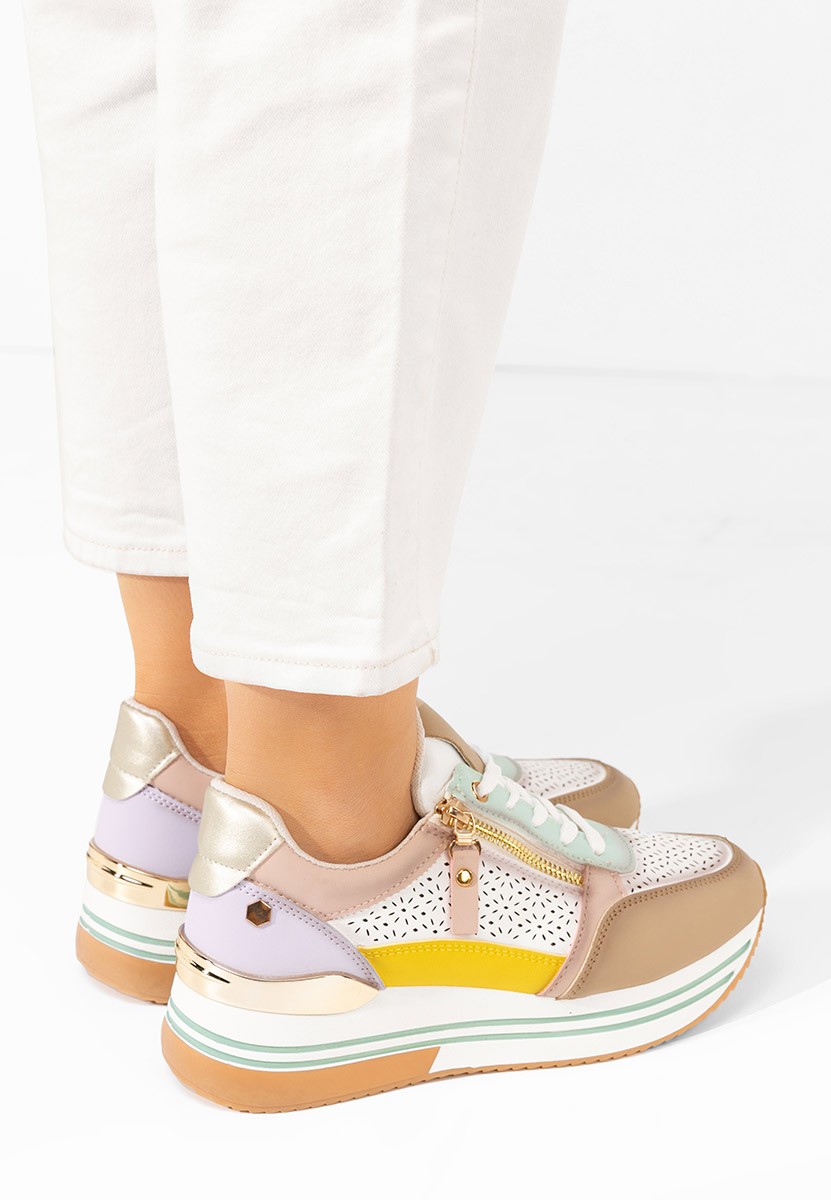  sneakersy na platformie Reita colorati
