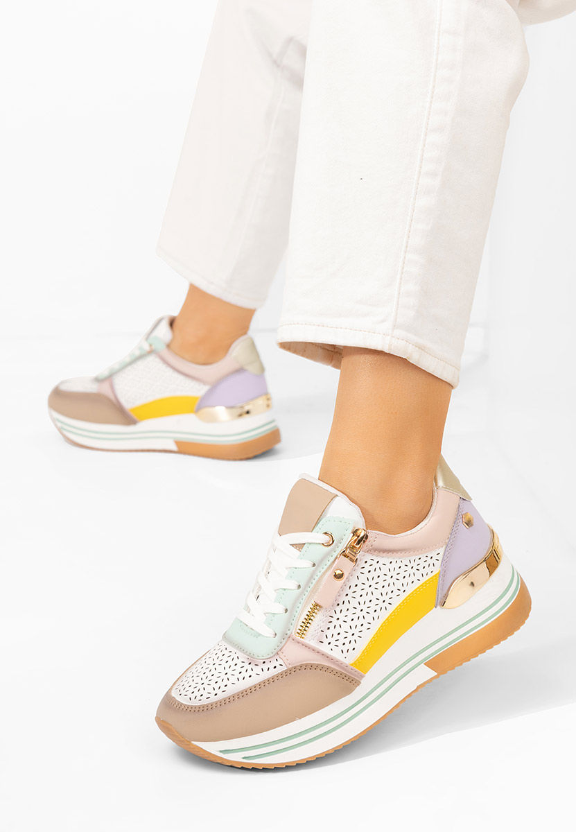  sneakersy na platformie Reita colorati