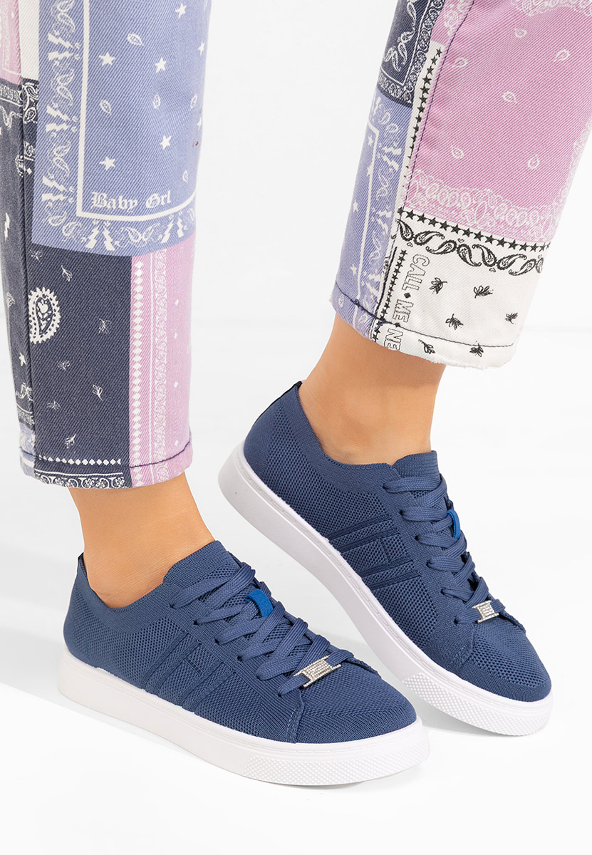 Niebieskie trampki damskie Belinda V3