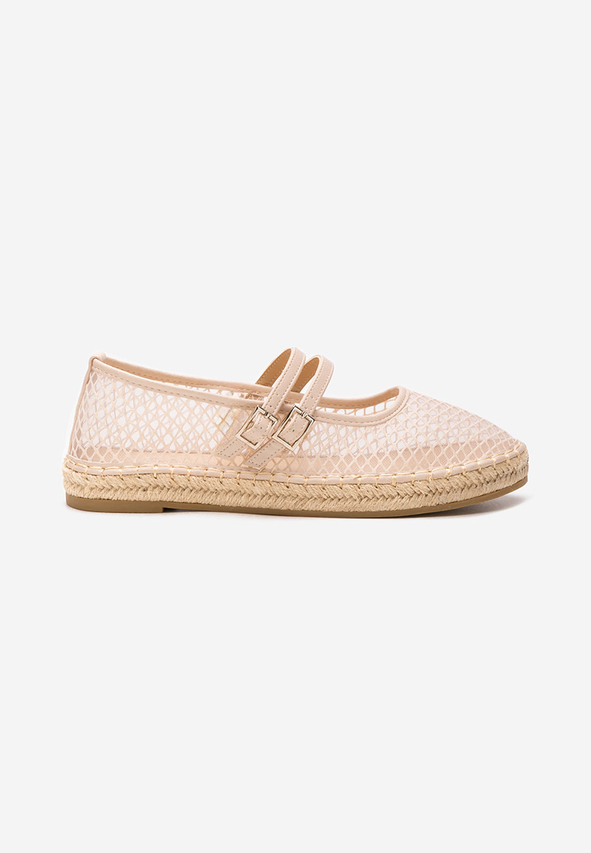 Beżowe espadryle damskie Nikia