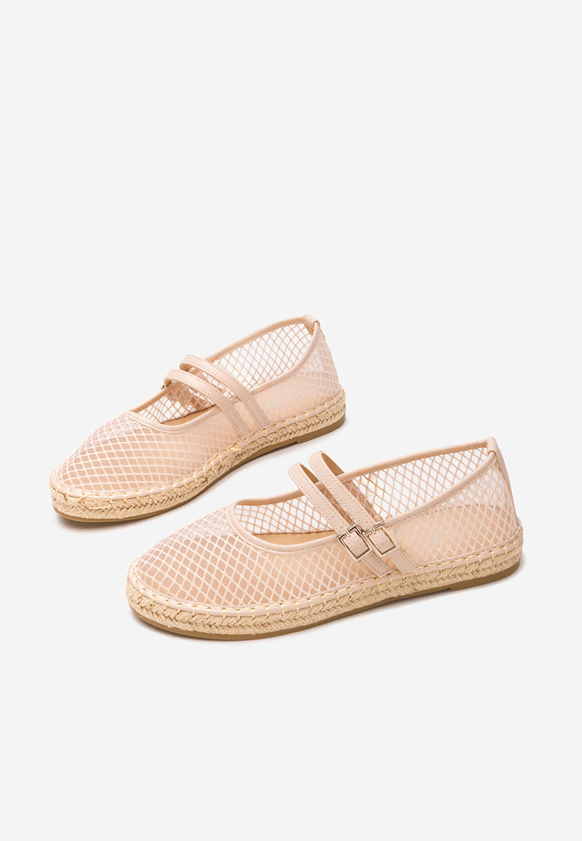 Beżowe espadryle damskie Nikia
