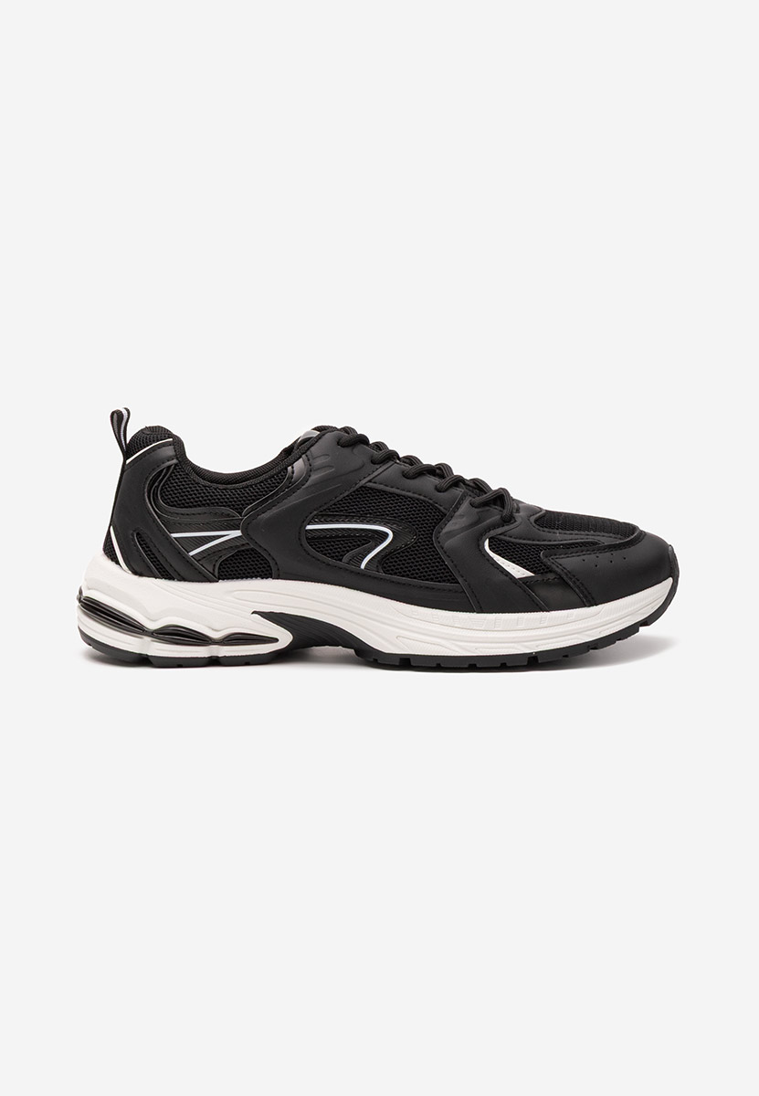 Czarne sneakersy damskie Claria