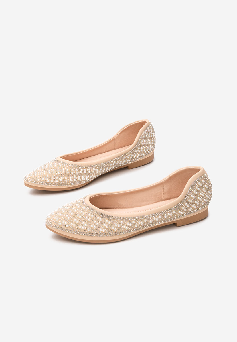 Różowe eleganckie baleriny Charity