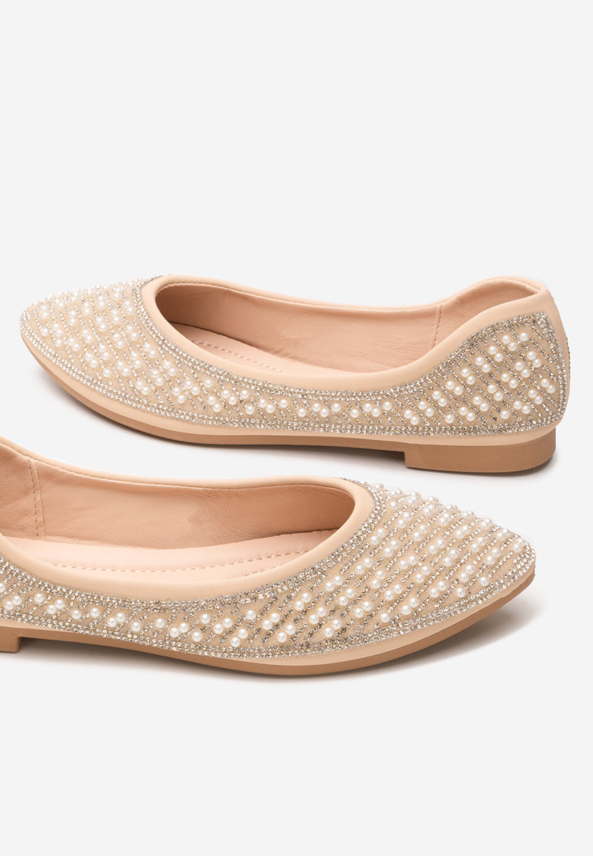 Różowe eleganckie baleriny Charity