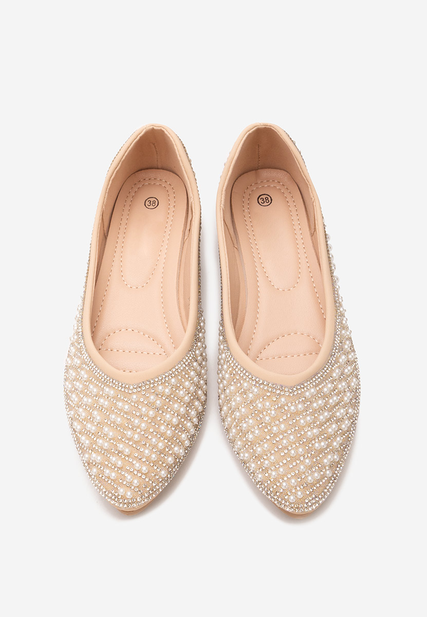 Różowe eleganckie baleriny Charity