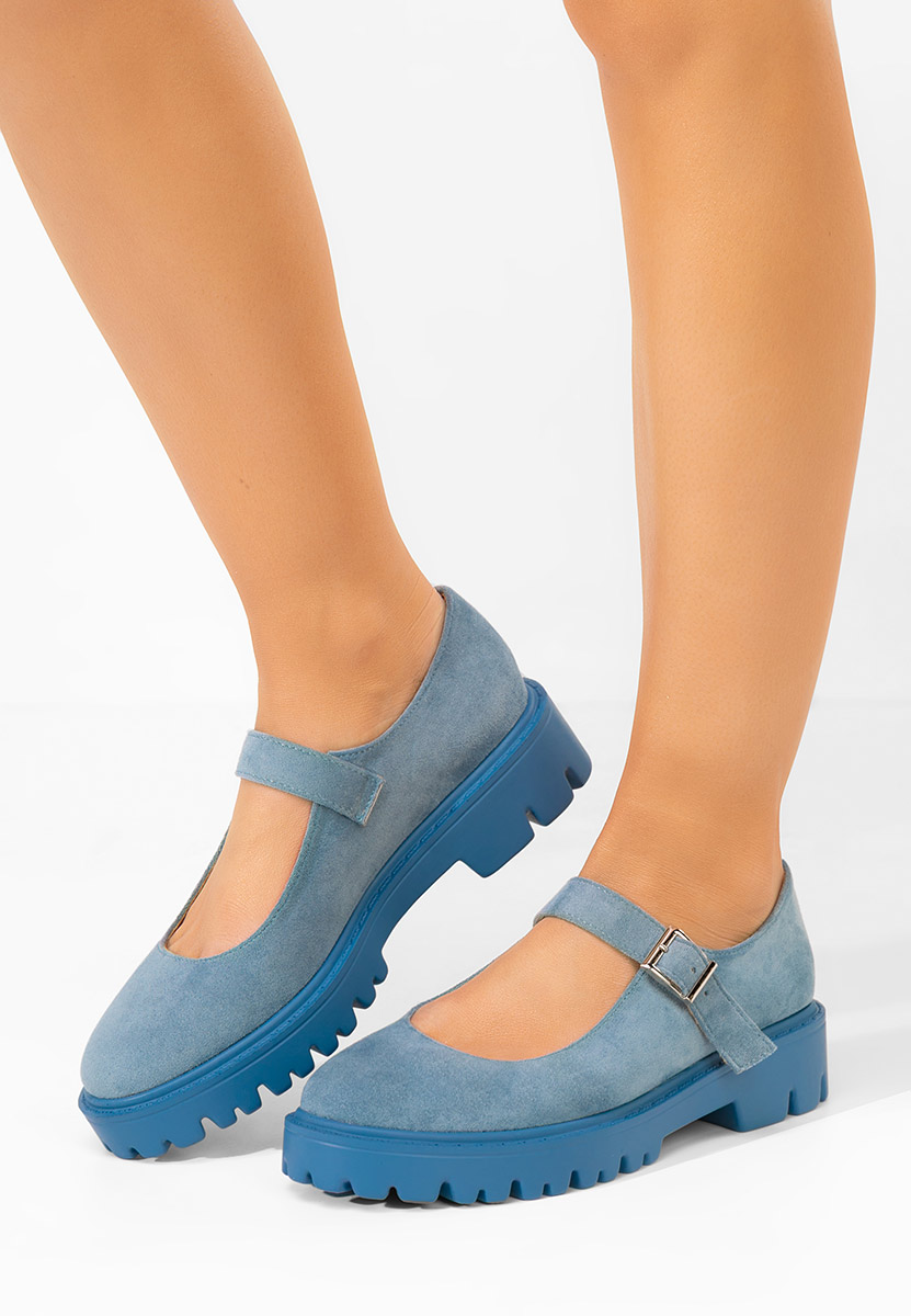 Niebieskie półbuty damskie Orias V2