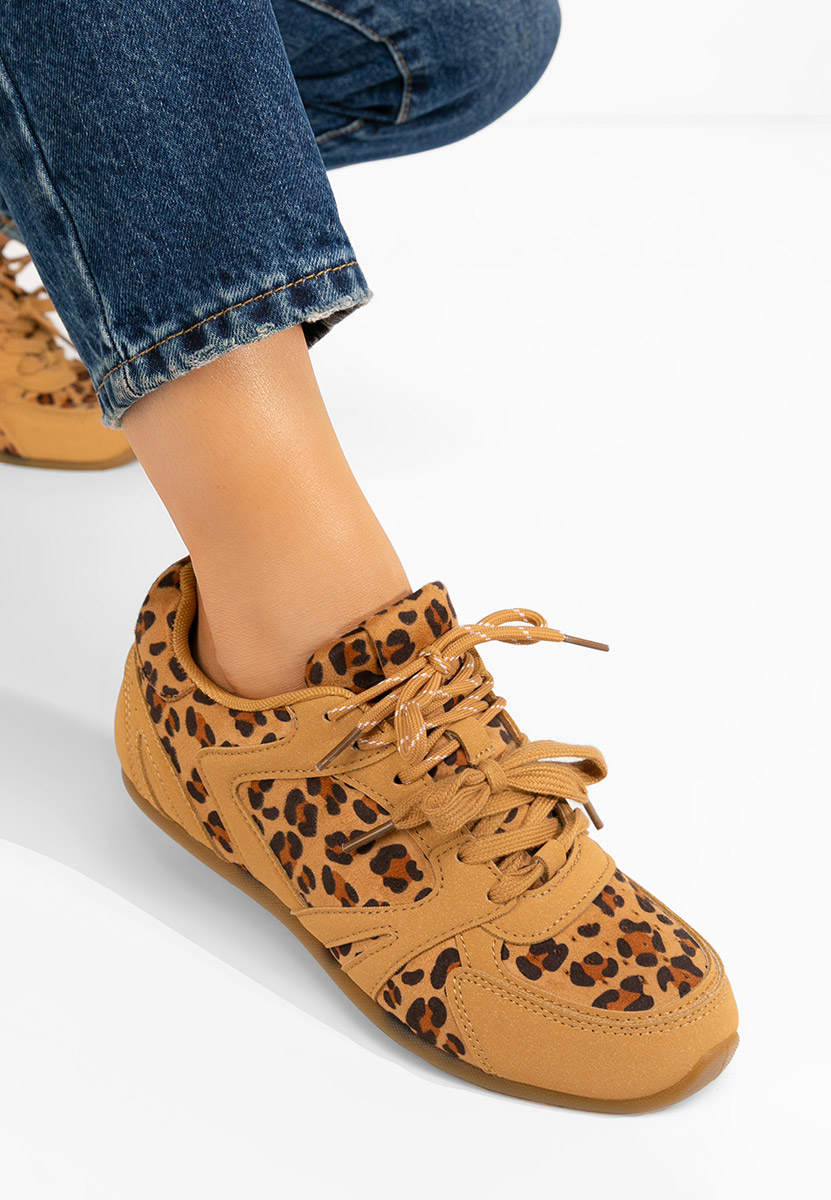 Panterkowe sneakersy damskie Victorya