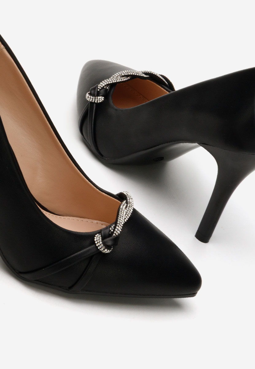 Czarne szpilki Korinna