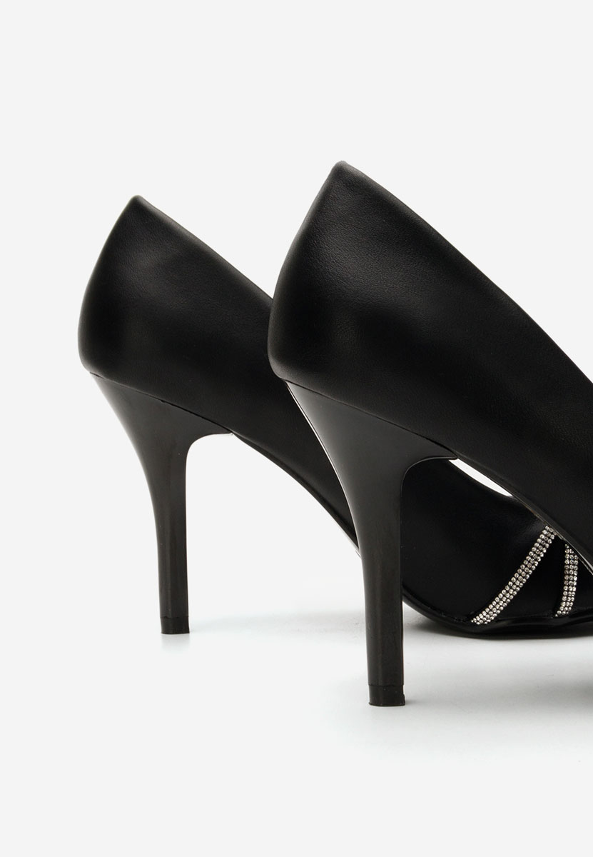 Czarne szpilki Korinna