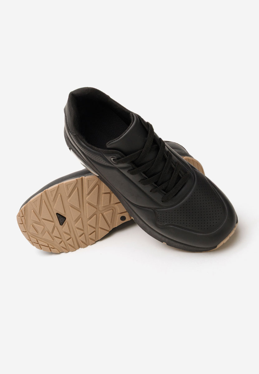 Czarne sneakersy damskie Janita