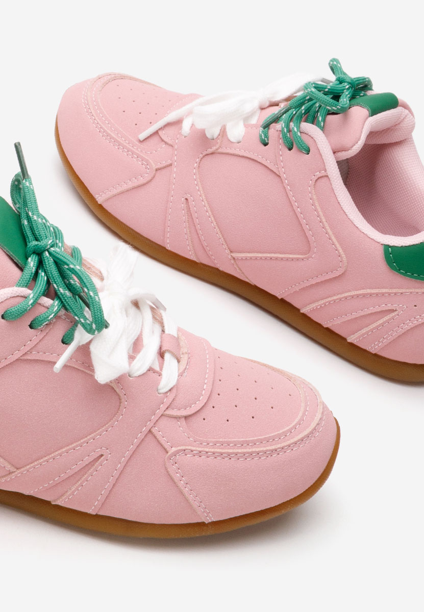 Różowe sneakersy damskie Victorya