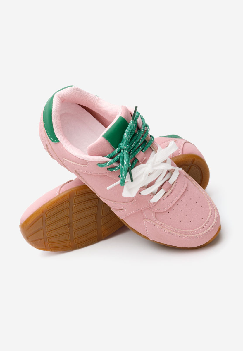Różowe sneakersy damskie Victorya