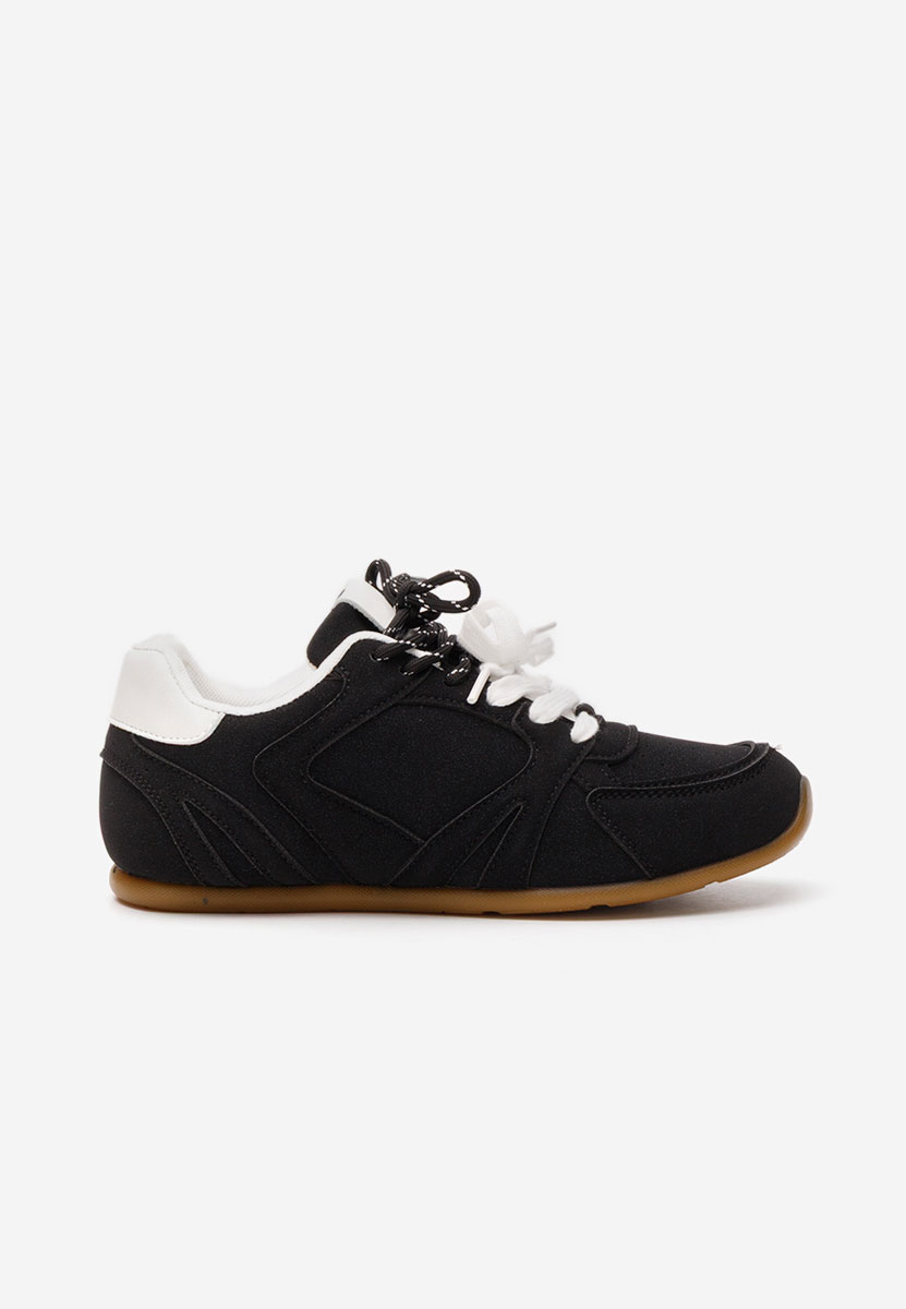 Czarne sneakersy damskie Victorya