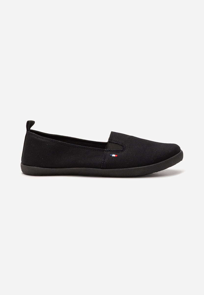 Czarne espadryle damskie Jeanyne V2