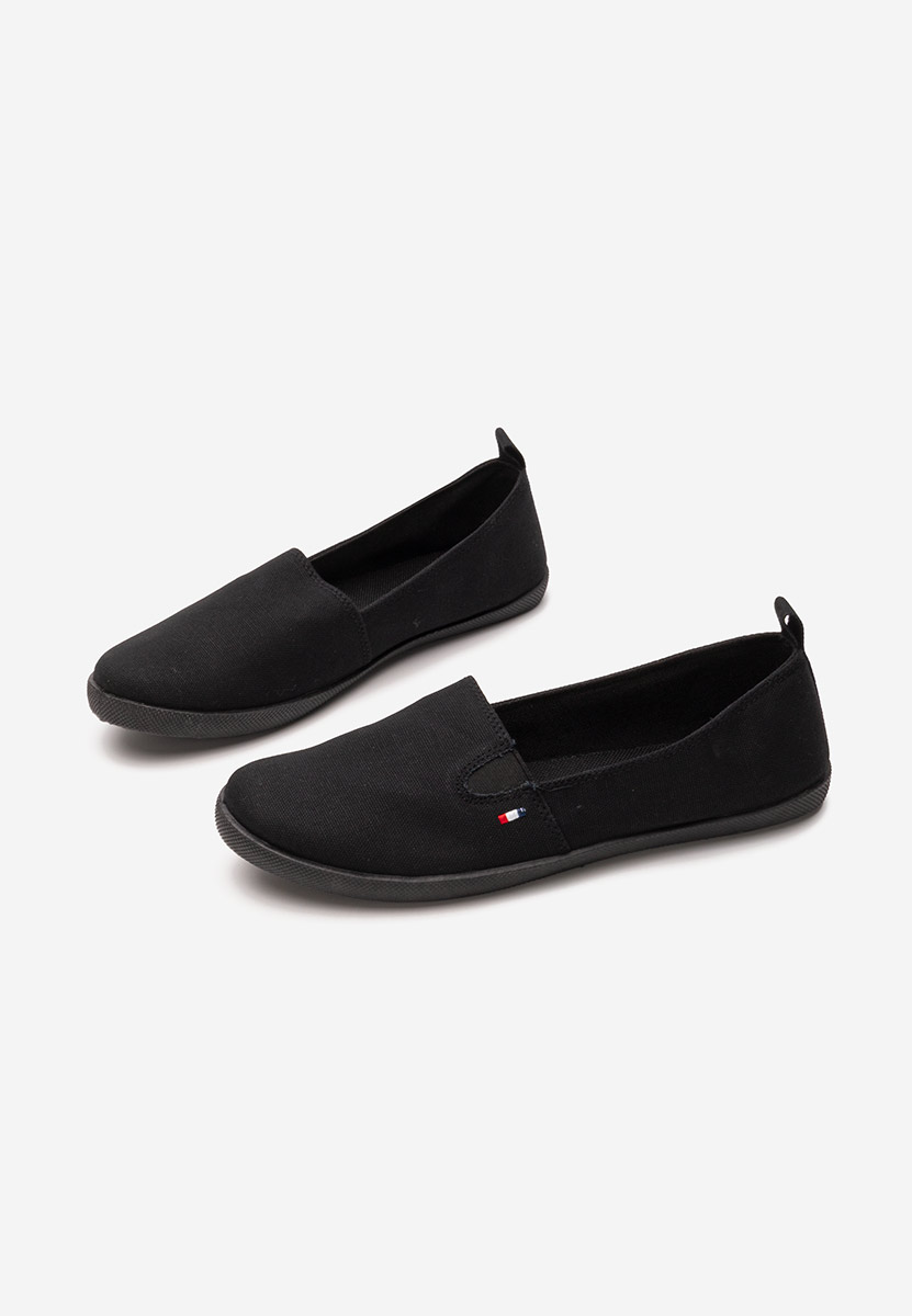 Czarne espadryle damskie Jeanyne V2
