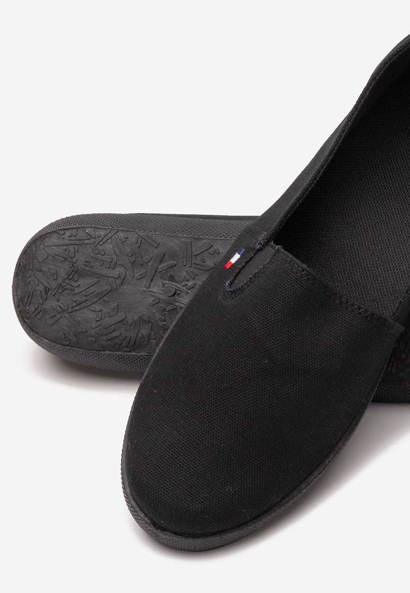 Czarne espadryle damskie Jeanyne V2