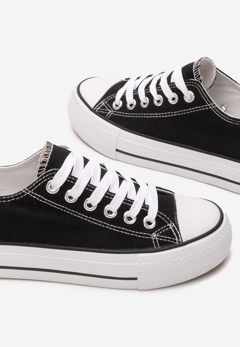 Czarne trampki damskie Vanessa V9 Czarne trampki damskie Vanessa V9