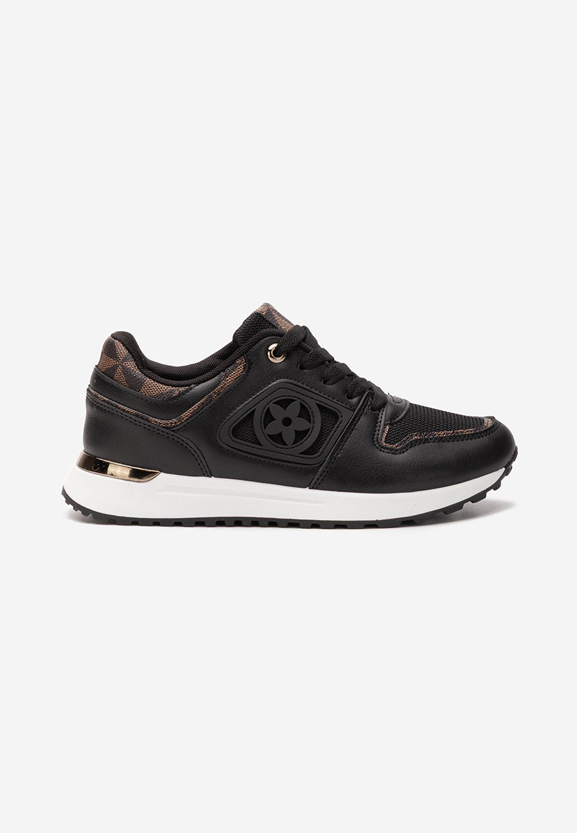 Czarne sneakersy damskie Anneliesa