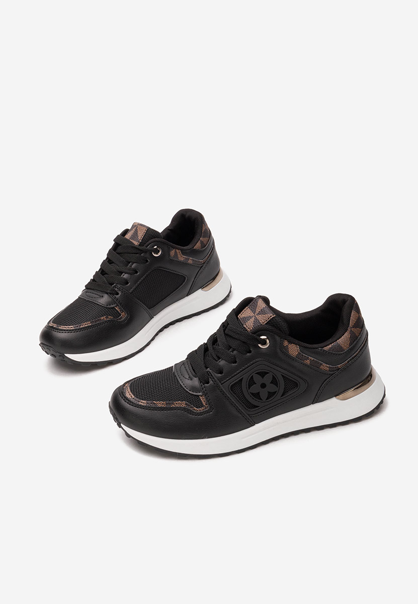 Czarne sneakersy damskie Anneliesa