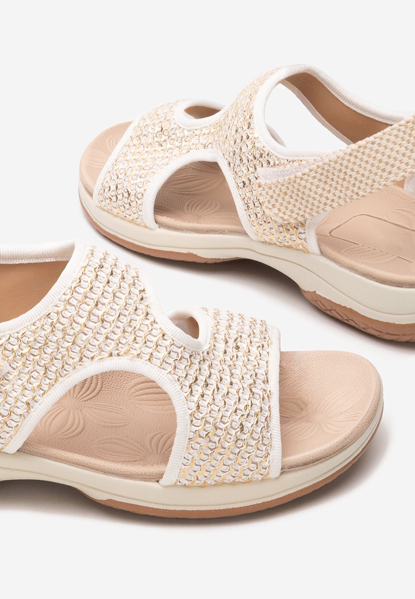 Białe sandały damskie Jayme