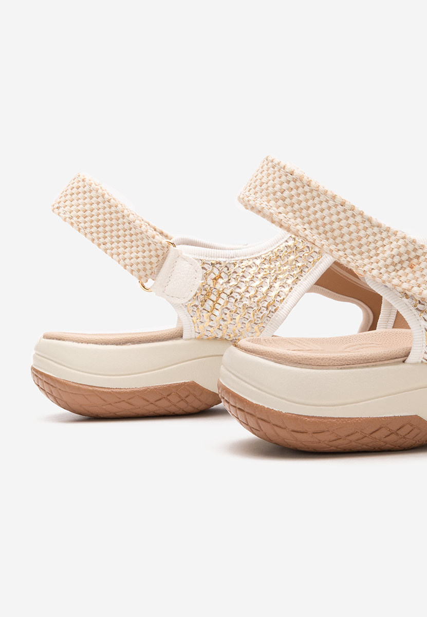 Białe sandały damskie Jayme