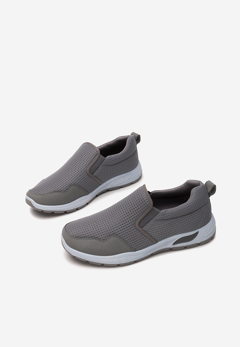 Szare półbuty męskie Robby