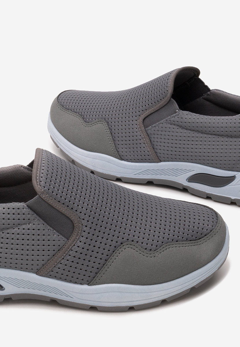 Szare półbuty męskie Robby