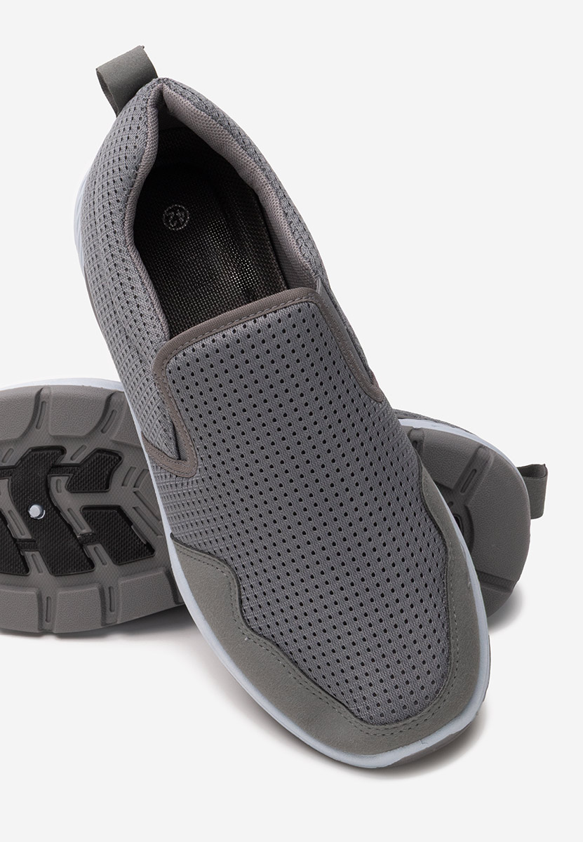 Szare półbuty męskie Robby