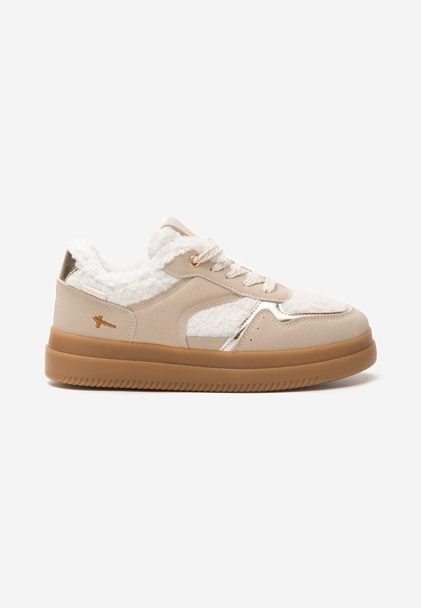 Beżowe sneakersy damskie Maisie