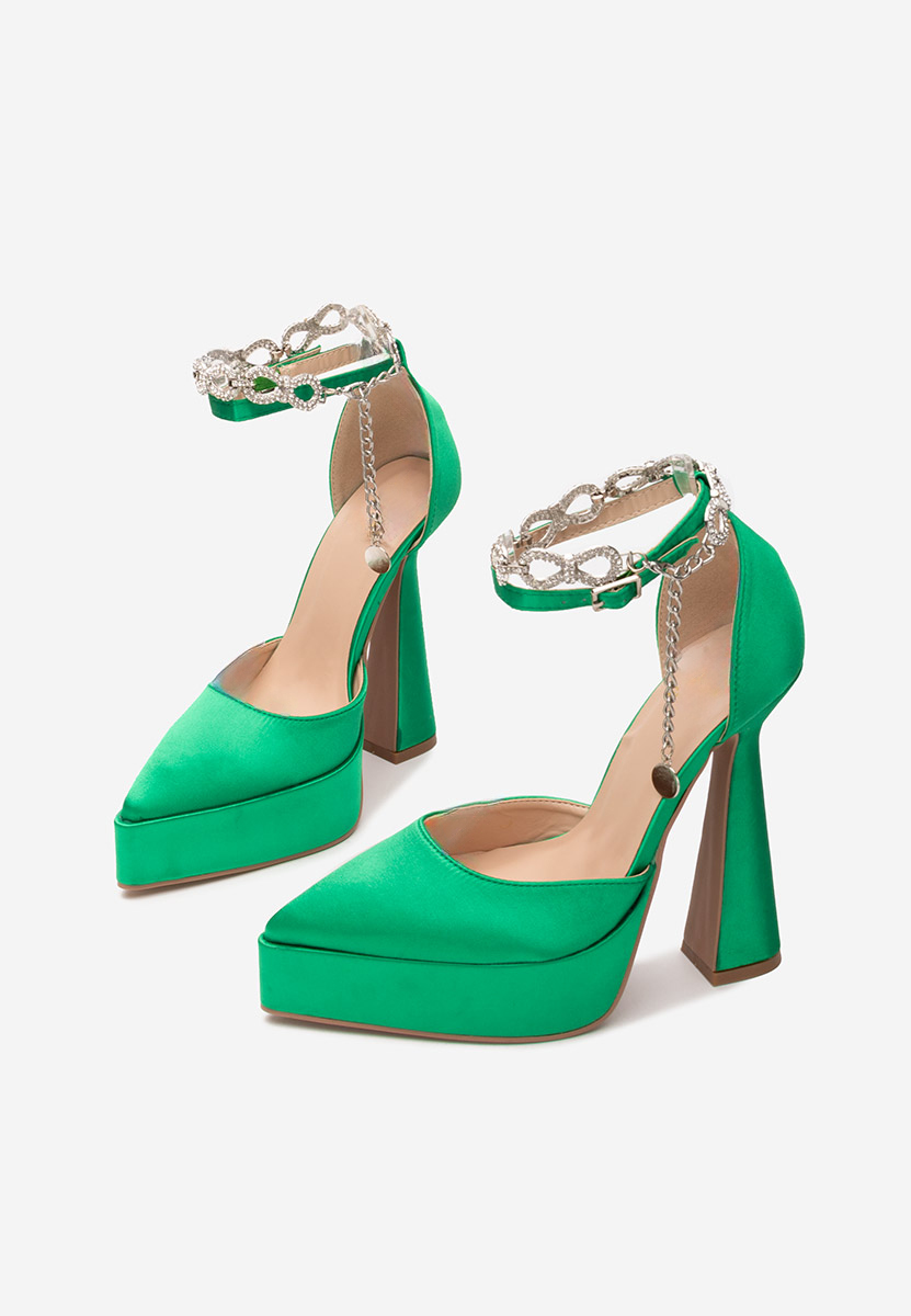 Zielone szpilki Irania