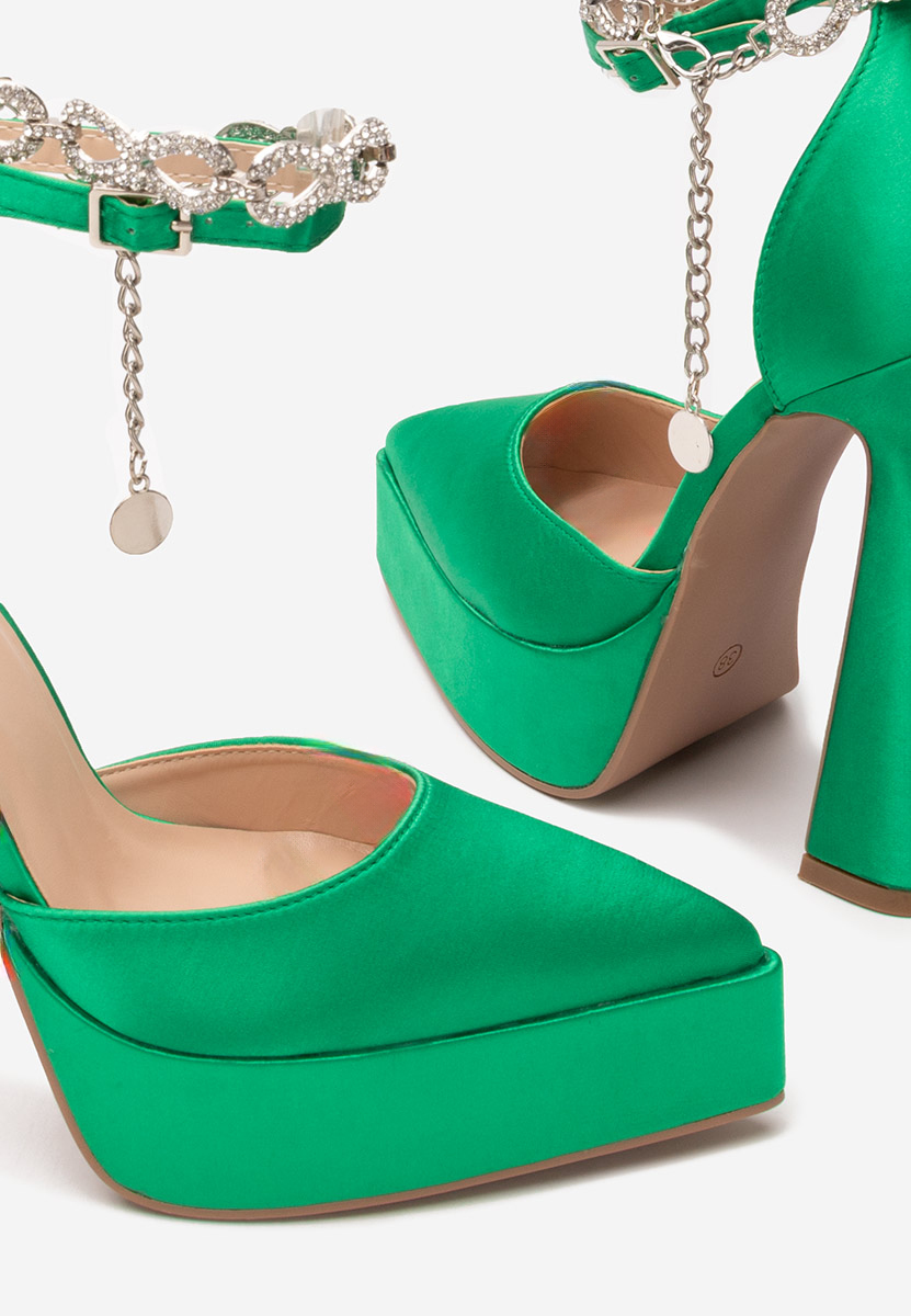 Zielone szpilki Irania