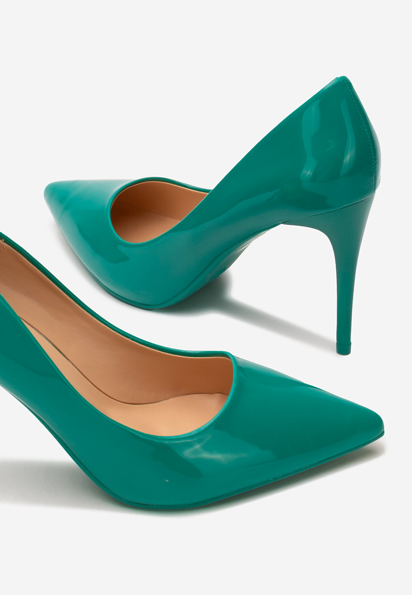 Zielone szpilki Melany