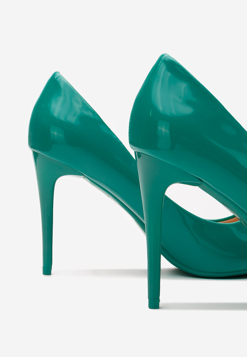 Zielone szpilki Melany