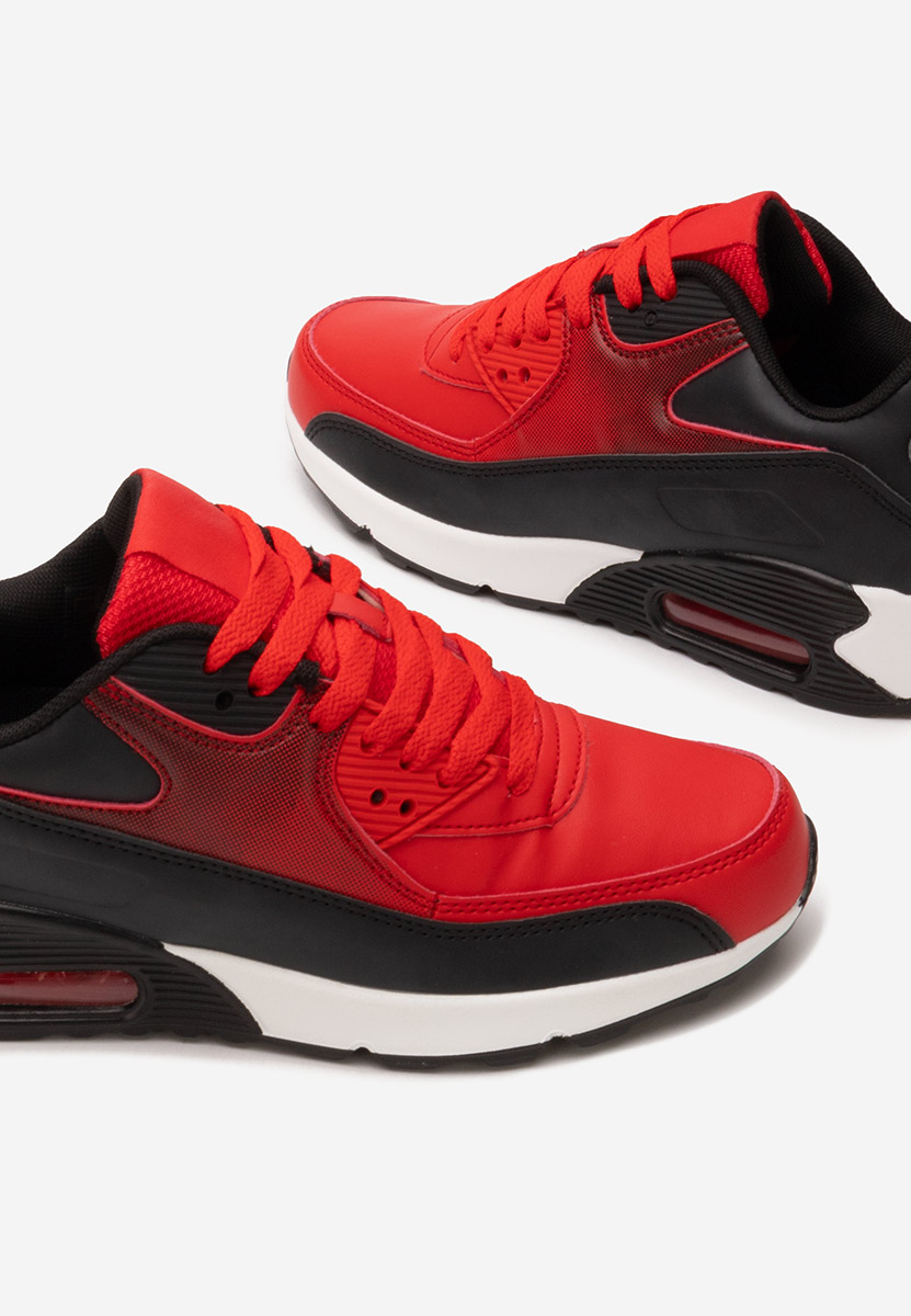 Czerwone sneakersy damskie Novalesa