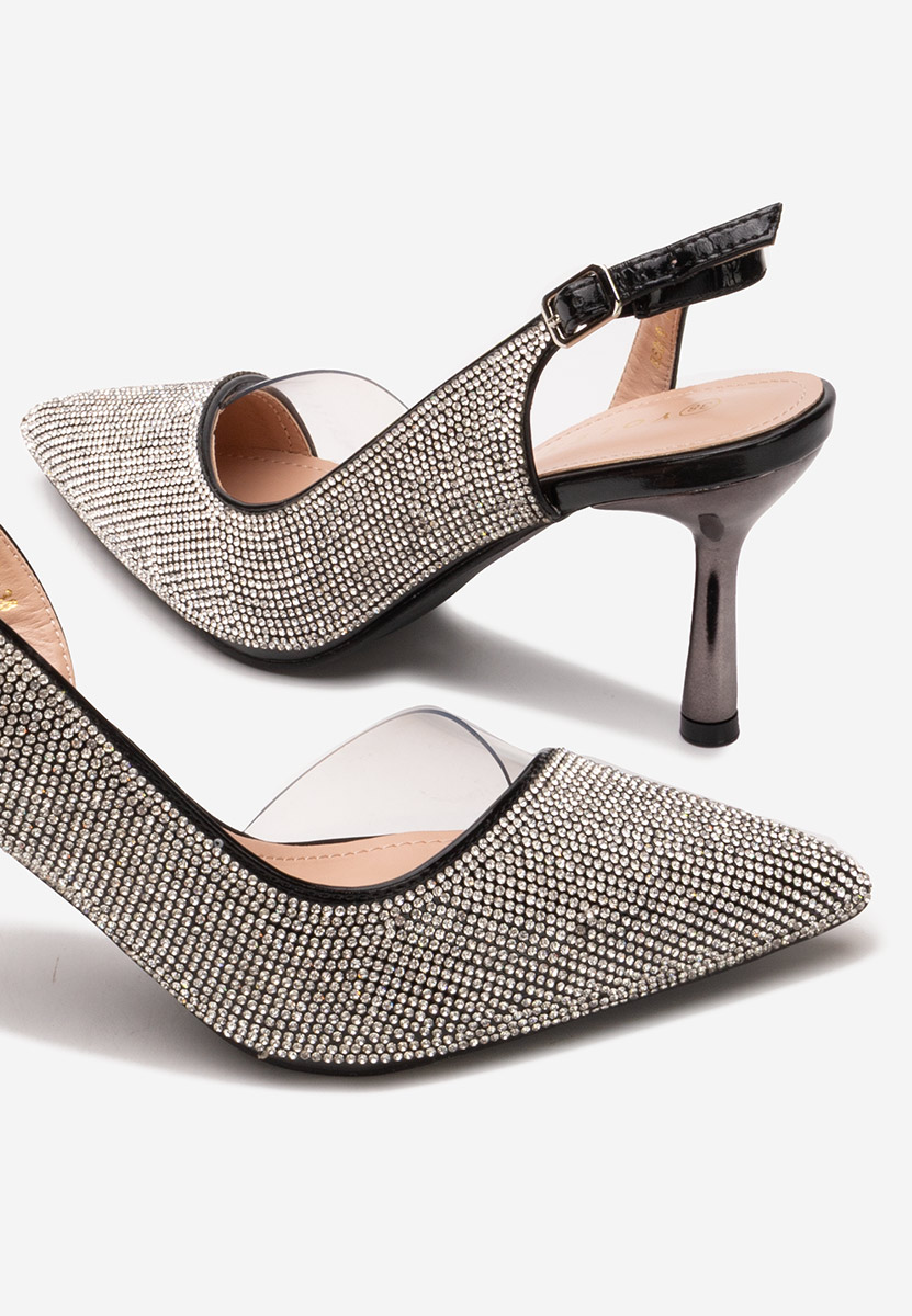 Czarne szpilki Penie