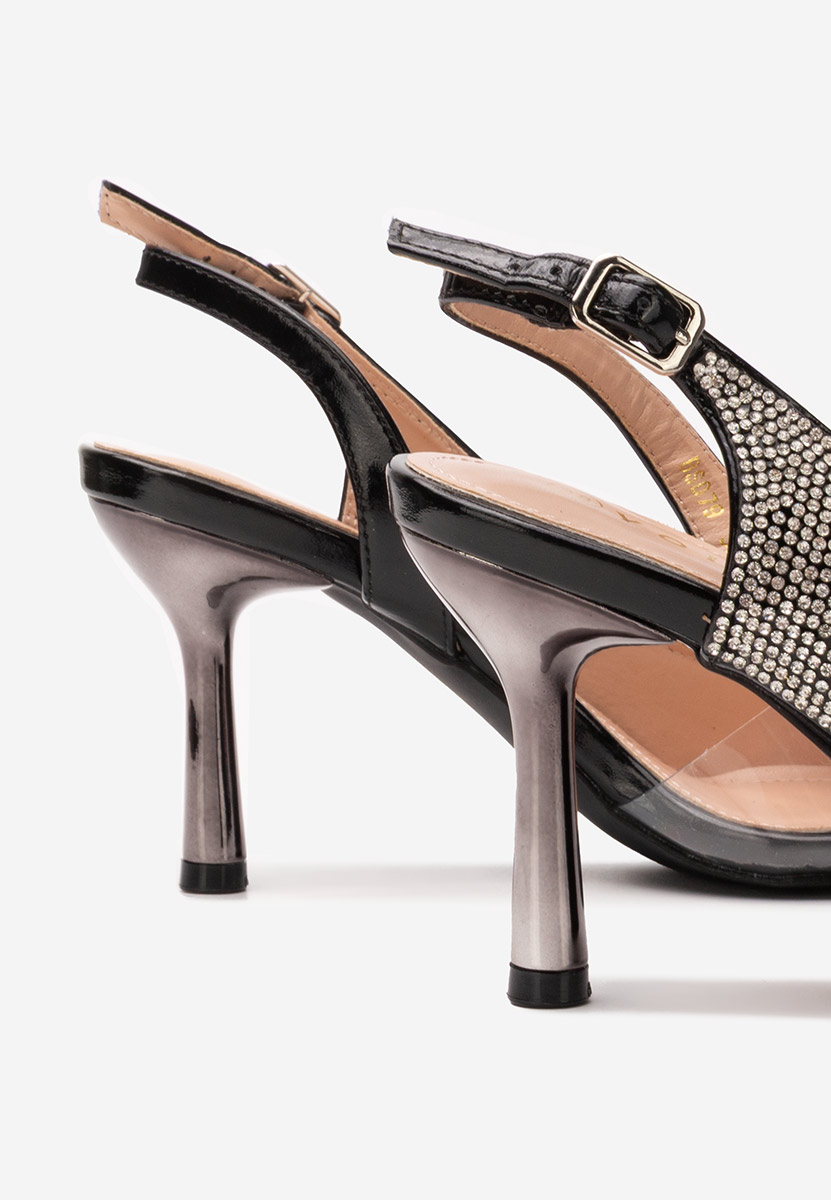 Czarne szpilki Penie