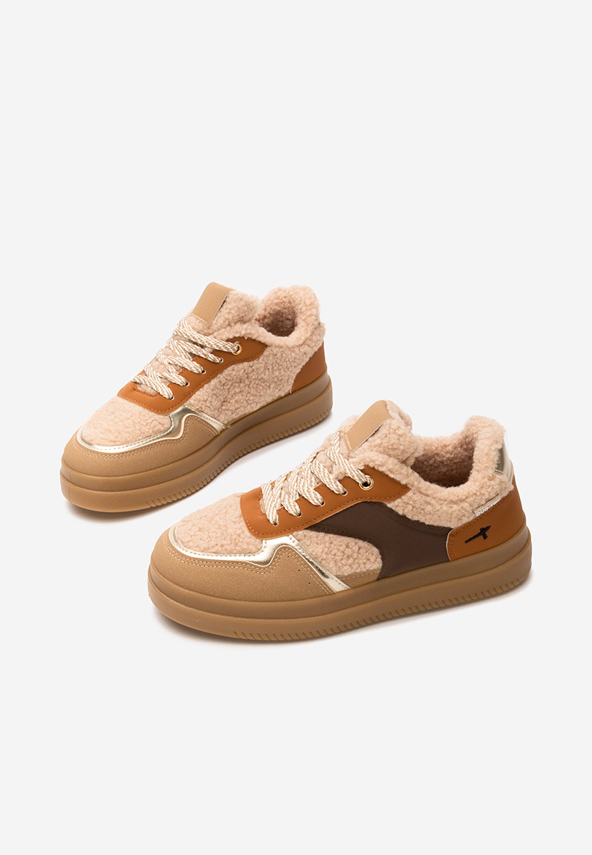Khaki sneakersy damskie Maisie