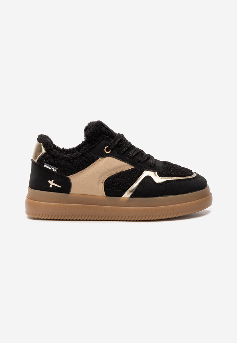 Czarne sneakersy damskie Maisie