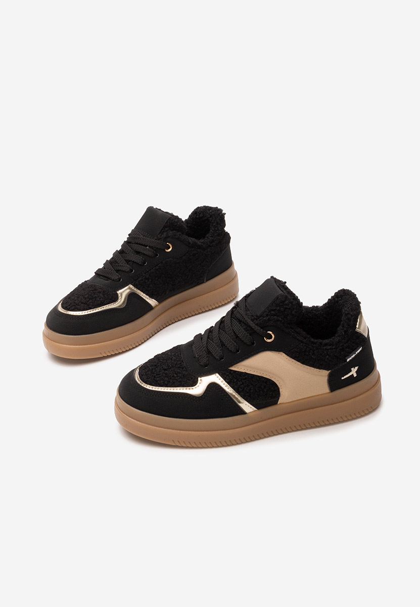 Czarne sneakersy damskie Maisie