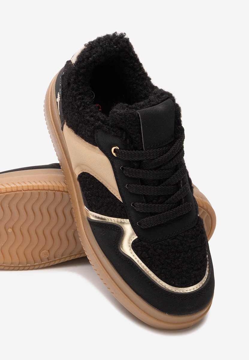 Czarne sneakersy damskie Maisie