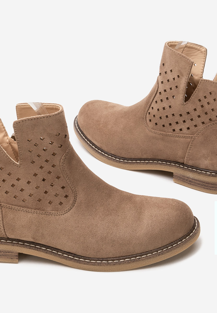 Khaki buty jesienne damskie Ilisha Khaki buty jesienne damskie Ilisha