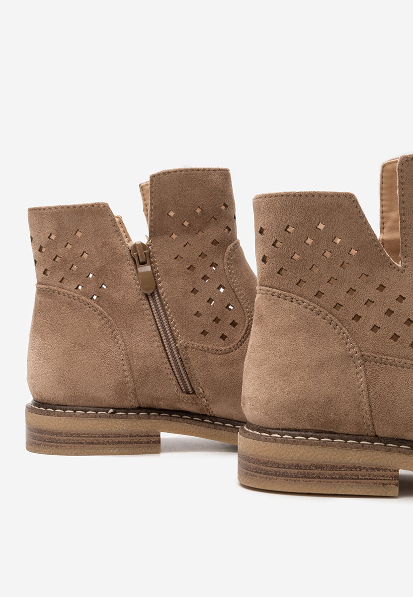 Khaki buty jesienne damskie Ilisha Khaki buty jesienne damskie Ilisha